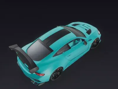 High Performance Concept Cars 3D model