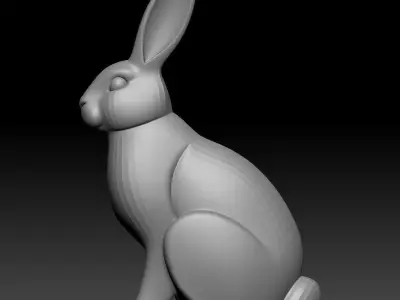 Rabbit Ornaments 3D model