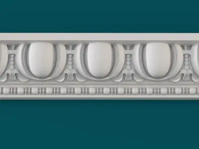 Molding baroque 001 3D print model