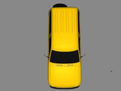 toyota land cruiser serie 90 3D model