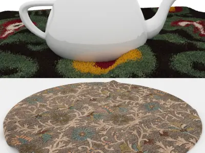Rugs No 449 Low-poly 3D model