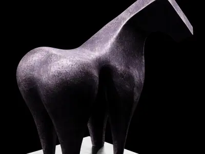 Sculptures of Abstraction Large Horse 2013 3D model