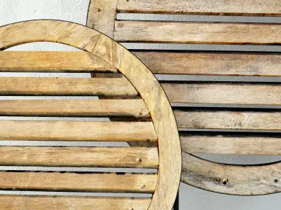 Old Wood Vents 3D model