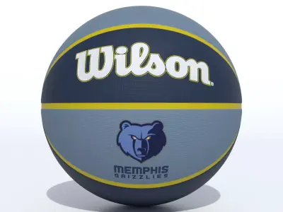 Wilson Memphis Grizzlies Basketball 3D model