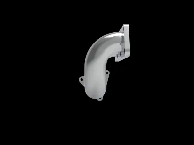 Exhaust manifold - CATIA 3D print model