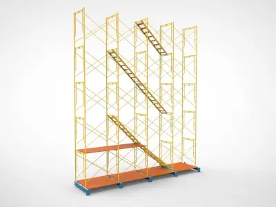 Scaffolding 3D model