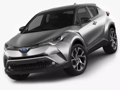Toyota C-HR 2017 3D model
