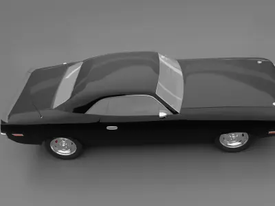 Dodge Challenger 1970 3D model