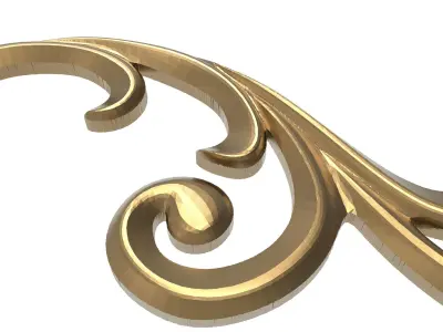  decorative pattern ready for 3D printing 3D model