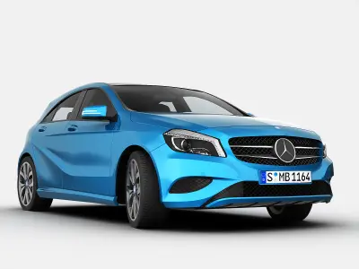 Mercedes Benz A Class 2013 3D model