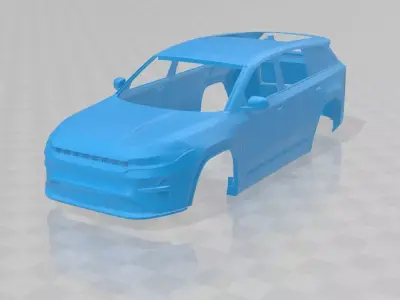 Jeep Wagoneer S 2024 - Body Car STL Model 3D print model