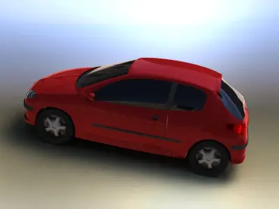 Peugeot Car Free 3D model