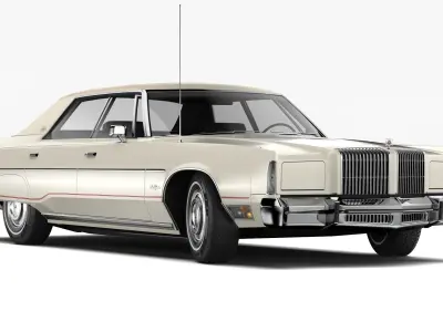 Chrysler New Yorker Brougham Sedan 1977 3D model