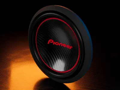 Subwoofer Pioneer 304R 3D model