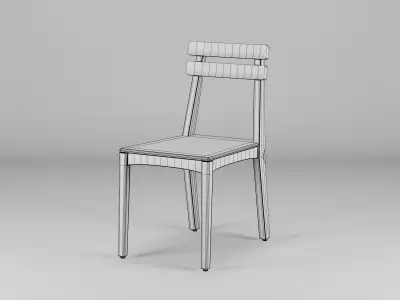 Cass Living Takeshi Chair 40x55x83 Low-poly 3D model