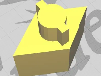 DOUBLE-BIT KEY FOR ELECTRICAL ENCLOSURES  3D print model