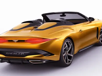 Bentley Mulliner Bacalar 2021 3D model