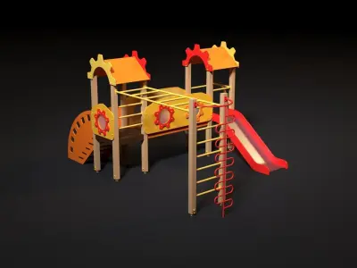 Children playground 3D model