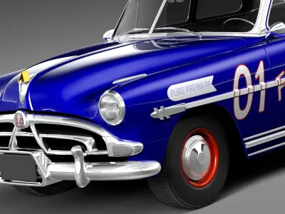 Hudson Hornet 1951-1954 3D model