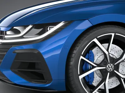 Volkswagen Arteon R 2021 3D model
