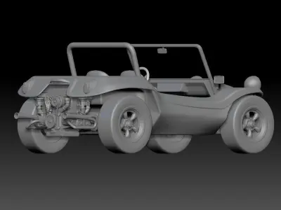 BEACH BUGGY RACING 3D print model