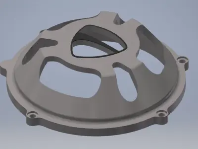 KEYCHAIN clutch cover italian motorsport 3D print model