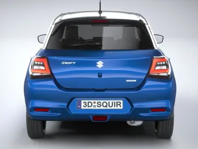 Suzuki Swift 2024 3D model