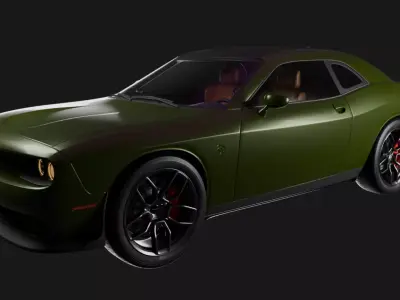 Dodge Hellcat SRT 3D model