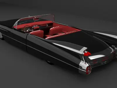 cadillac eldorado deville 1959 3D model