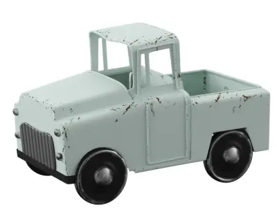 Catanzaro Vintage Country Farmhouse Style Metal Model Vehicle Low-poly 3D model