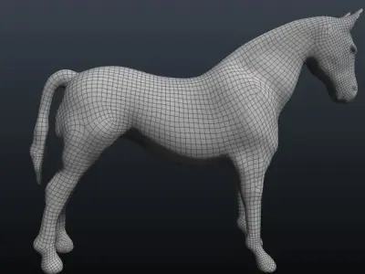 horse 3D model