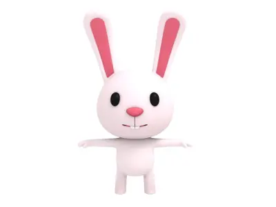 Little Rabbit 3D model