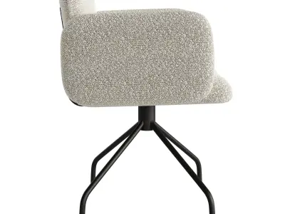 Brooks chair Low-poly 3D model