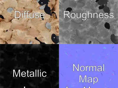 Fuzzy AI Companion Plush Toy Model Low-poly 3D model