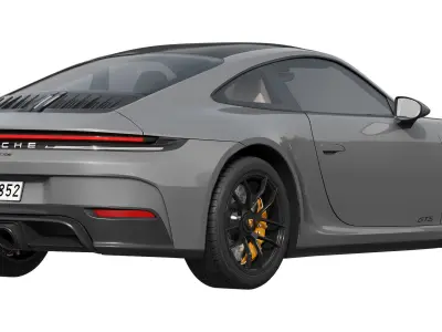 Porsche 911 Carrera GTS 2025 3D model by zifir3d