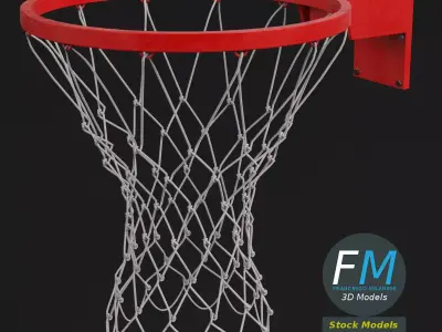 Basket ring 3D model