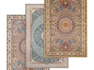 Rug Set 1894 3D model
