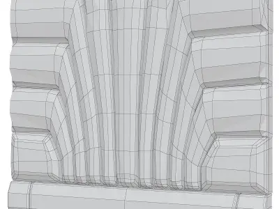 Headboard Premium PRO 3d model Low-poly 3D model get