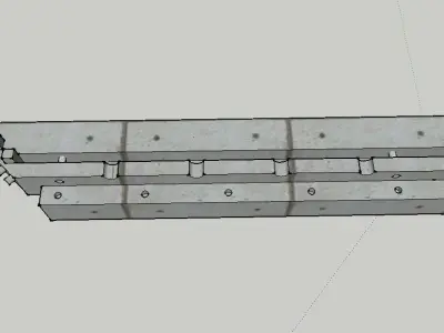RCCB BEAM 3D model