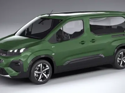 Peugeot Rifter Long 2024 3D model