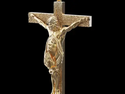 Holy marry pendant silver gold printable jewelry 3D model 3D print model