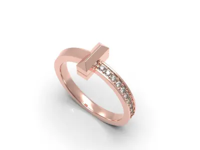 Tiffany ring 3d Model 3D print model