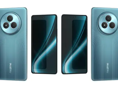 Realme NARZO 80 Pro 5G Racing Green 3D model