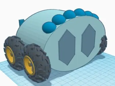 royal car for queen 3D print model