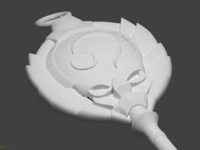 Astrological key of Leo from Fairy Tail  3D model