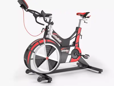 Wattbike Pro Indoor Cycle 3D model