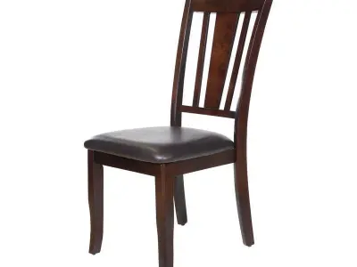 Birchover Upholstered Dining Chair 3D model