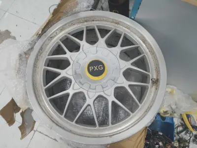 BBS RG191 Waffle and Nut set 3D print model