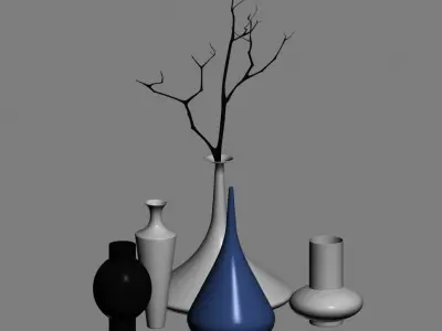 vase 38 3D model purchase