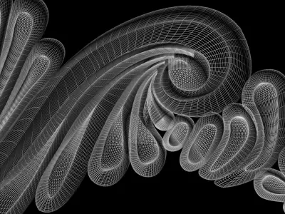 3d stl model photo frame or mirror for cnc router 3D print model